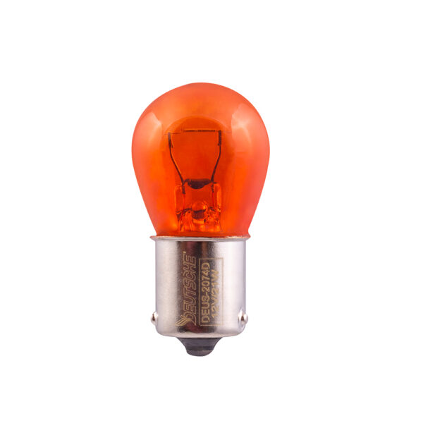 Deutsche Indicator Bulb 12V-21W Amber (RY-10) (Bau15s)