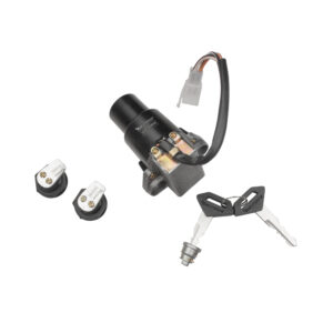 Deutsche Ignition Lock Kit for Bajaj Pulsar 150 DTS-i (Set of 4) Consisting of Ignition Cum Steering Lock , Petrol Tank Lid Lock & Tool Box Lock (2 Pcs.)