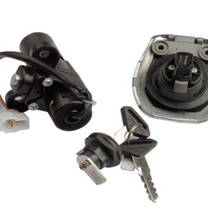 Deutsche Ignition Lock Kit For Bajaj XCD 125 (Set Of 3)