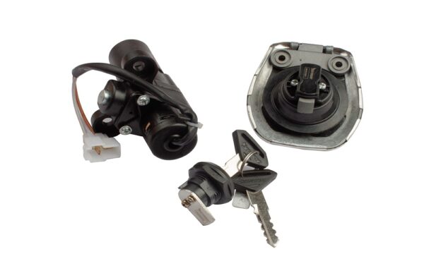 Deutsche Ignition Lock Kit For Bajaj XCD 125 (Set Of 3)
