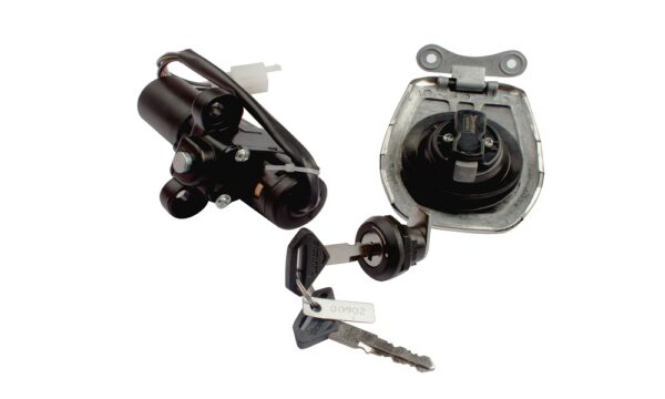 Deutsche Ignition Lock Kit for Bajaj Discover 135 (Set Of 3)