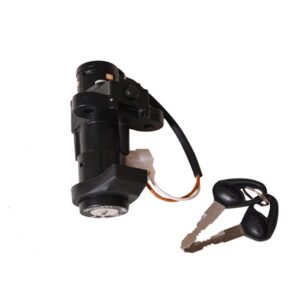 Deutsche Ignition Cum Steering Lock for Bajaj CT-100 (2 Pin Female Coupler)